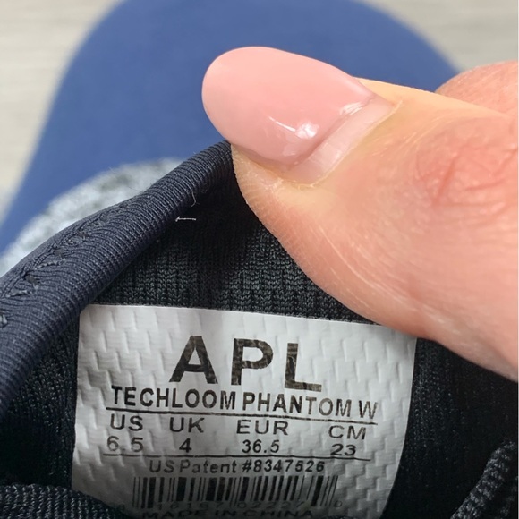 APL Women’s Techloom Phantom Black & White Sneakers - Picture 9 of 10